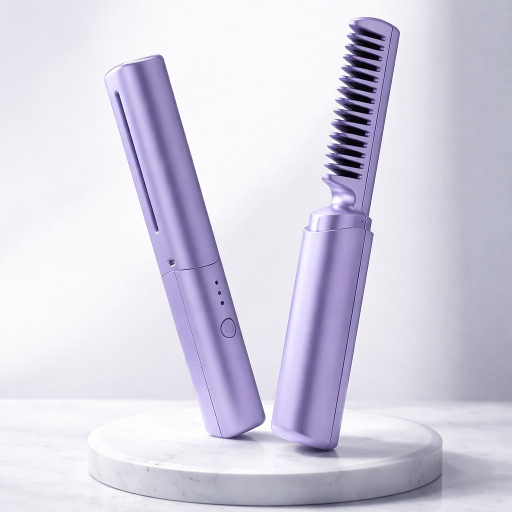 Wireless Hair Straightener Comb