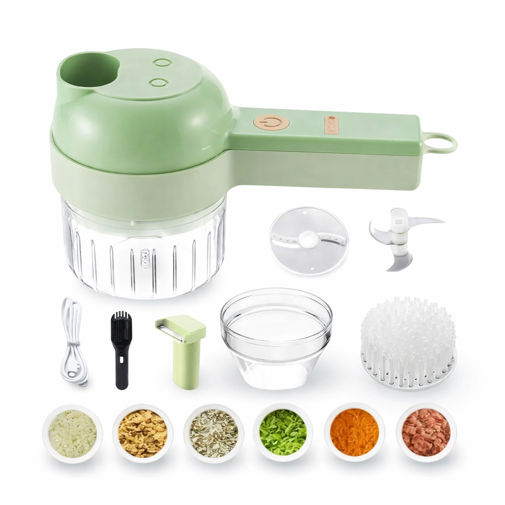 All in One Electric Vegetable Chopper & Slicer